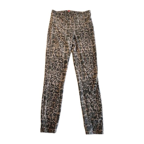 Pants - SPANX Faux Leather Snake Shine Womens Sz S Pants Tight Leggings Skinny Ankle